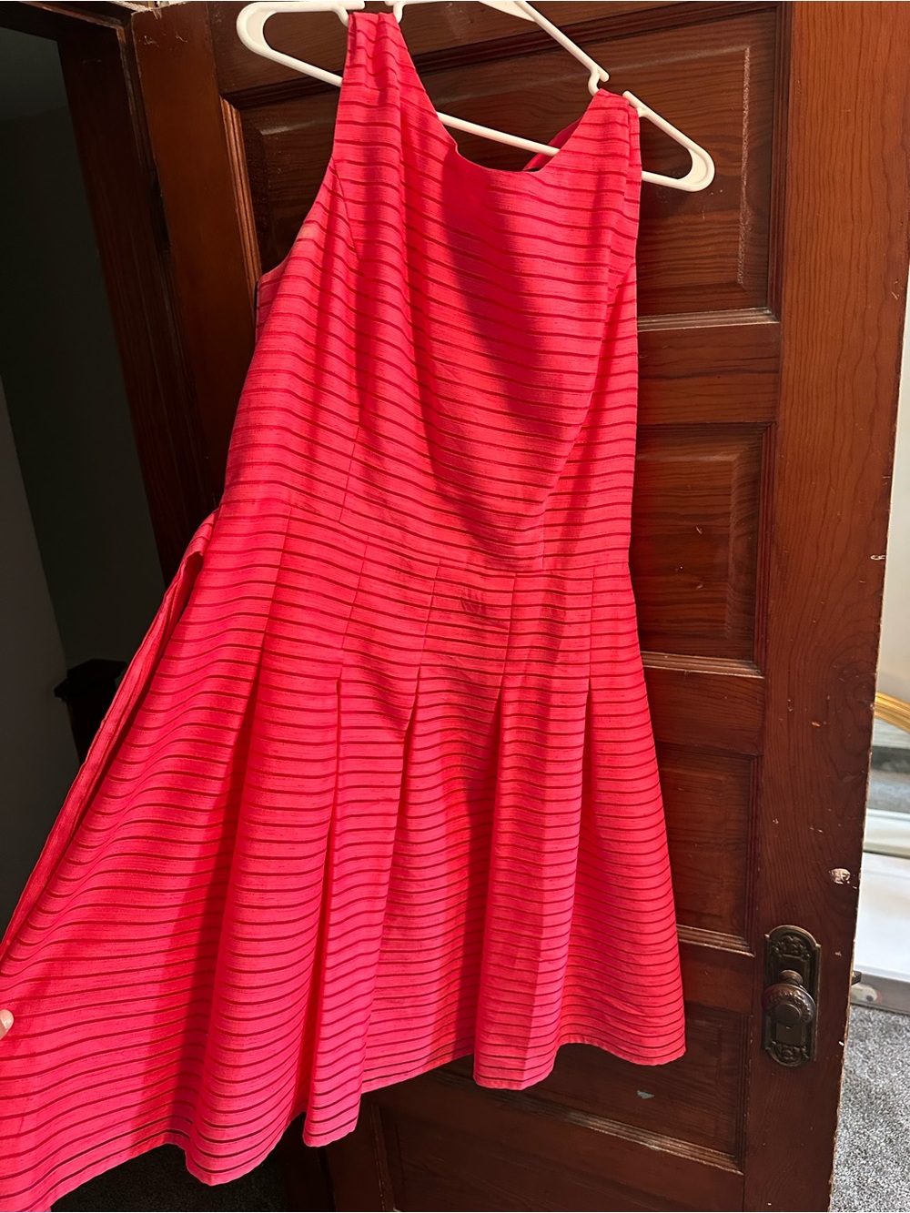 Pink Fit-and-Flare Dress Tommy Hilfiger